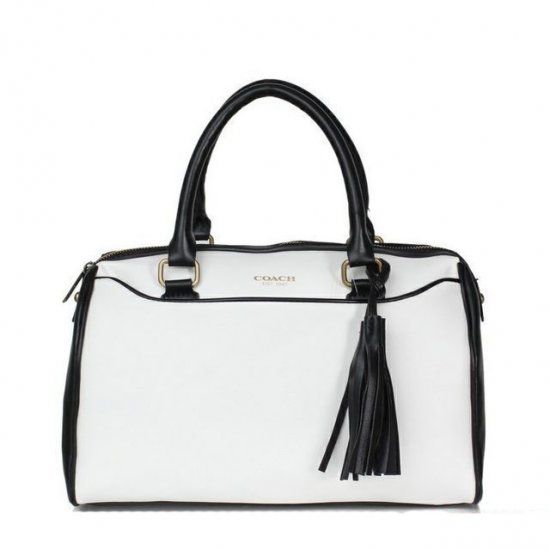 Coach Legacy Haley Medium White Satchels AER | Women - Click Image to Close